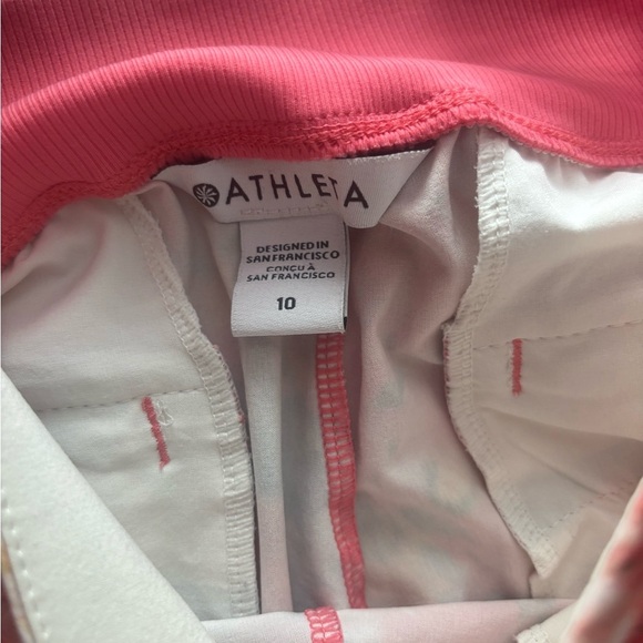 Athleta Women's Pink Floral Brooklyn Printed Shorts Size 10 - Picture 4 of 6